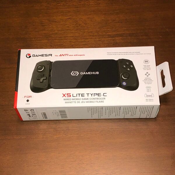 GameSir X5 Lite スマホ コントローラー モバイルコントローラー 高耐久精密ホールジョイスティックゲームパッド