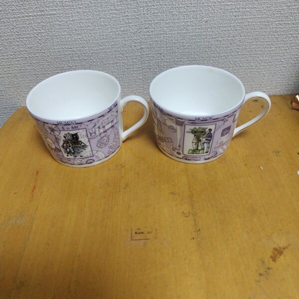 ウェッジウッド ミレニアムマグカップ2個まとめて イギリス WEDGWOOD マグカップ コップ