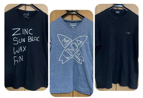 シンプルなTシャツ(M)の3点セット!