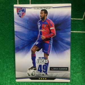 934)FOOTBALL ALLSTAR'S FC東京 49 ルーカス Jリーグ KONAMI Calbee サッカー トレーディングカード 2012