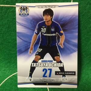 078)FOOTBALL ALLSTAR'S ガンバ大阪 27 内田達也 Jリーグ KONAMI Calbee サッカー トレーディングカード 2012