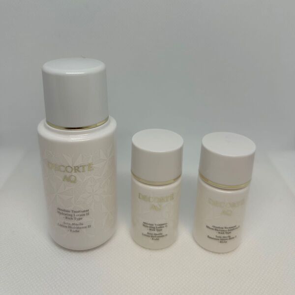 DECORTE コスメデコルテ AQ 最上級ライン 化粧水 乳液 3個セット 美白クリームおまけ付き