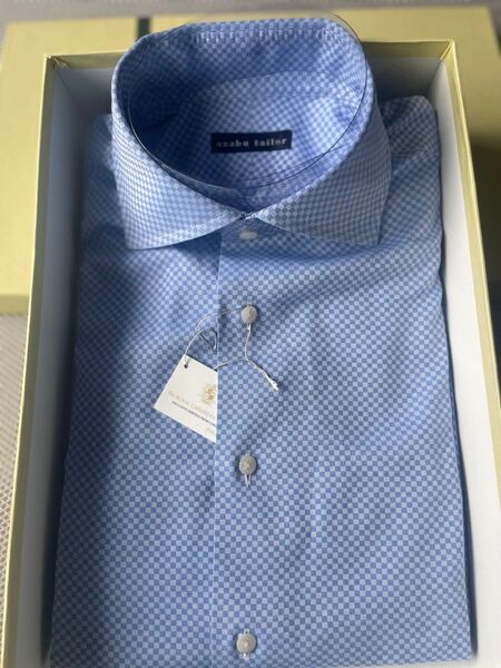 azabu tailor 麻布テーラードレスシャツ 首周り41 Lサイズ相当