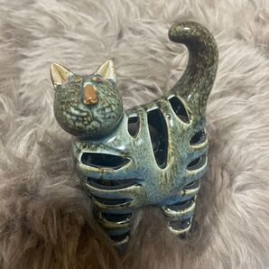 お香たて と お香セット ネコ型