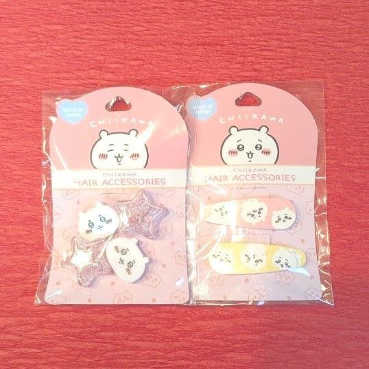 ちいかわヘアアクセサリー (ヘヤピン、ヘアゴムセット)