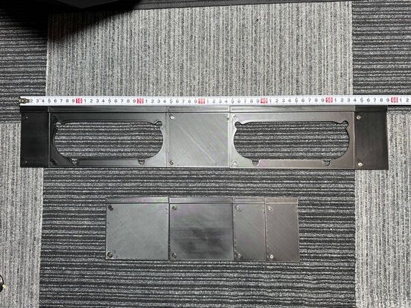 【EcoFlow WAVE 2 / 3】ダクト用後部座席窓枠 汎用 エコフロー ポータブルエアコン