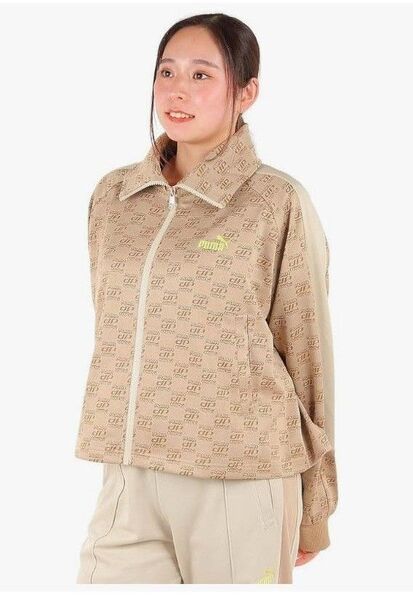お値下げしました。PUMA モノグラムトラックジャケット