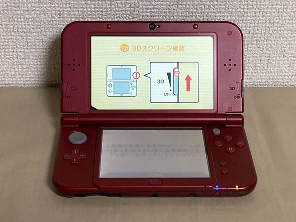 Newニンテンドー3DS LL 本体 メタリックレッド