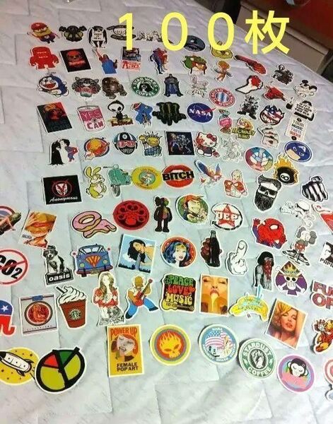 ステッカーセット 100枚 人気 ブランド Logo ステッカー