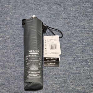 タグ付き新品未使用 Wpc IZA(イーザ) 【LIGHT&SLIM】 日傘 折りたたみ ライト&スリム グレー