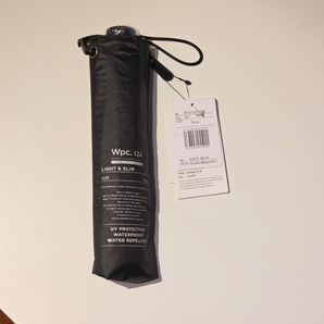 タグ付き新品未使用 Wpc IZA(イーザ) 【LIGHT&SLIM】 日傘 折りたたみ ライト&スリム ブラック