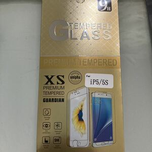 iPhone se 液晶保護フィルム XS PREMIUM TEMPERED GLASS 強化ガラス ガラスフィルム 55s