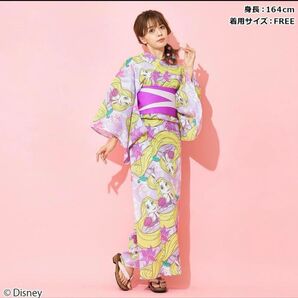 【新品タグ付き】Disney ラプンツェル浴衣