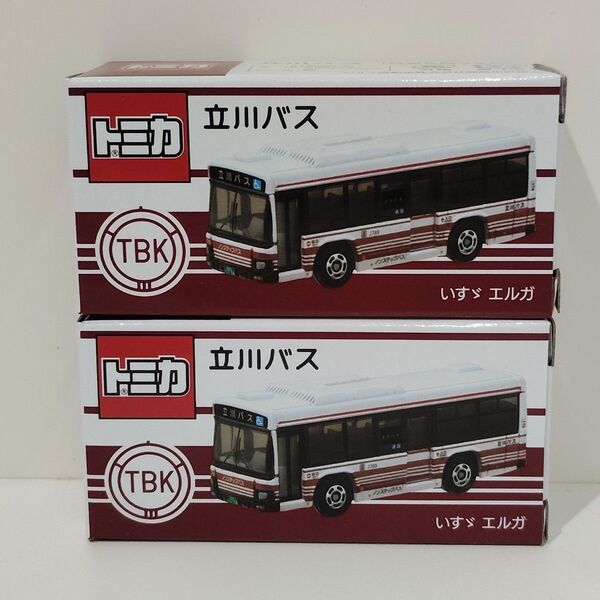 トミカ 立川バス いすゞエルガ 2台セット 未開封、新品