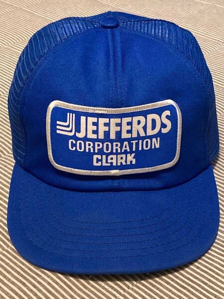 80s90s ヴィンテージ メッシュキャップ 企業系 アメリカ製 Jefferds Corporation
