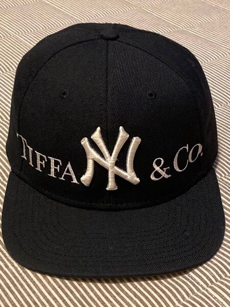 超レア!TIFFANY & CO. NEW YORK YANKEES NY ティファニー ヤンキース スナップバック キャップ