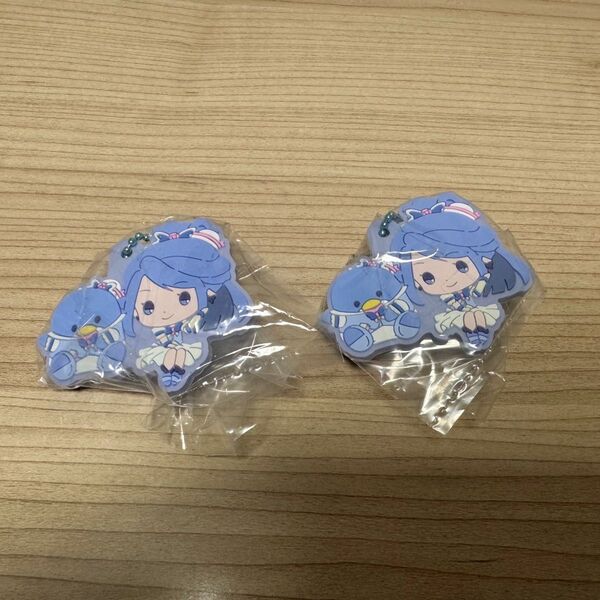 Yes!プリキュア5gogo! sanriocharacters ガチャガチャ キュアアクア タキシードサム ラバーマスコット