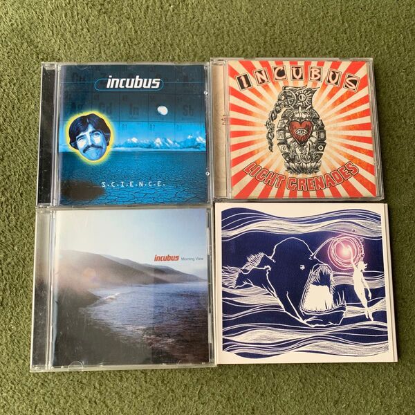 【incubus4枚セット】 LIGHT GRENADES MorningView Monuments and Melodies