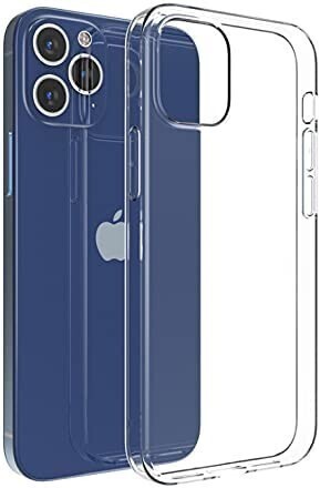 送料無料 iPhone12/12PRO 用ケース クリア 透明 tpu シリコン スリム 薄型 ソフト スマホケース 耐衝撃 黄変防止 一体型 人気 携帯カバー
