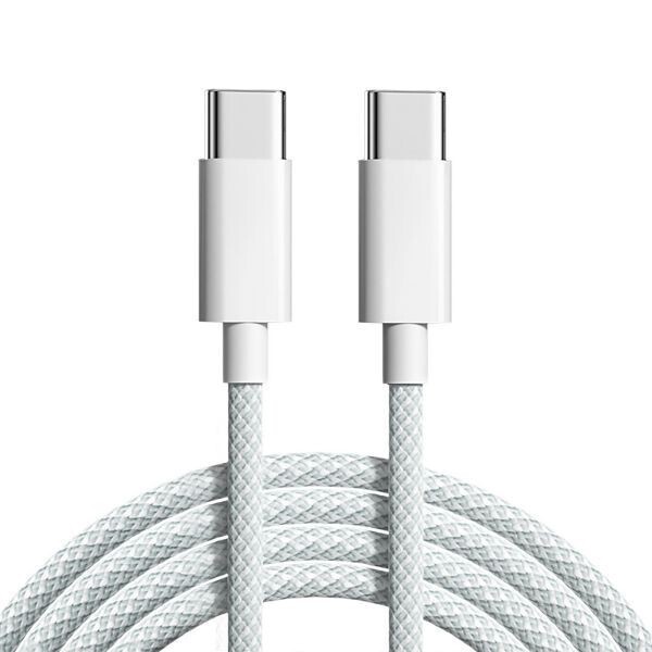 【送料0】灰色 1M iPhone15シリーズ対応 USB-C to USB-C ケーブル PD対応 60W 3A 急速充電 多機種対応