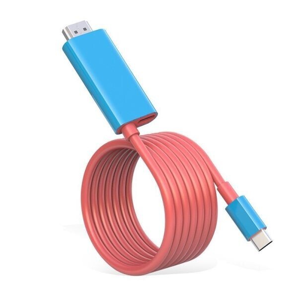 青赤【送料0】Switch ドック switch hdmi ケーブル「4K&1080解像度 HDMI変換 PD充電 TVモード USB3.1」 テレビ接続出力 ドック取替