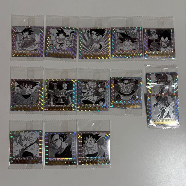 ドラゴンボール 40周年記念 シールウエハース 13種 14枚セット バラ売り不可