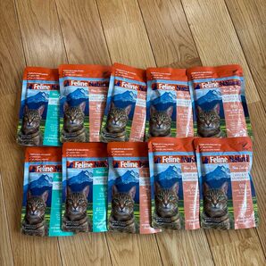 フィーラインナチュラル K9ナチュラル パウチ サーモン ビーフ 総合栄養食