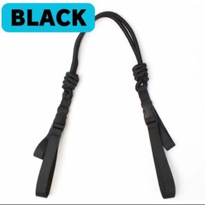 新品未使用 ブラック ボールアンドチェーン 用 パラコード ストラップ
