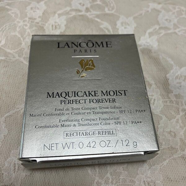 ランコム マキケーキ モイスト パーフェクト フォーエバー 60パウダリー ファンデーション 12g SPF12 PA++レフィル