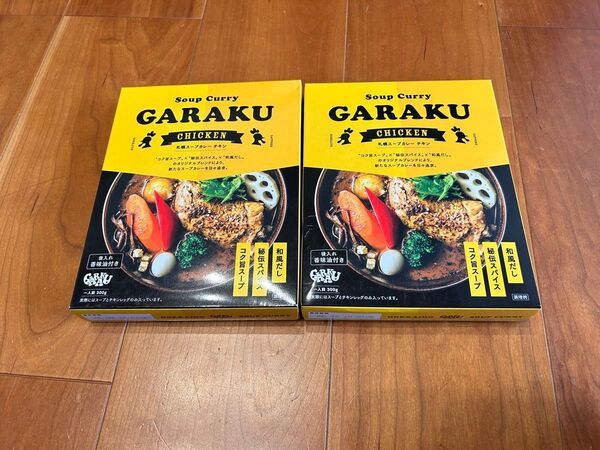 GARAKU ガラク 札幌スープカレー チキン 300g×2個