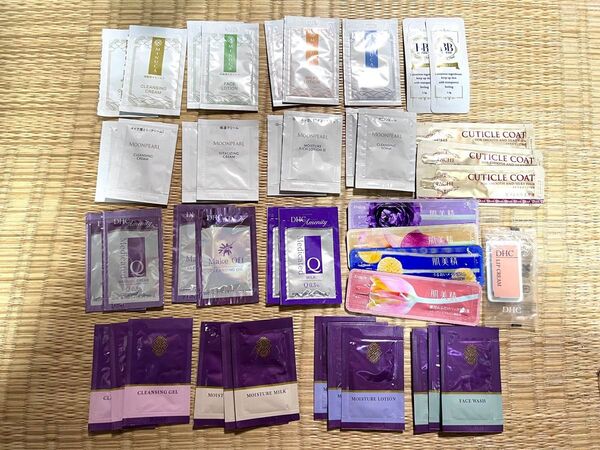 新品未使用 スキンケア 43点 まとめ売り セット売り DHC クラシエ POLA 化粧品サンプル 試供品 ⑩