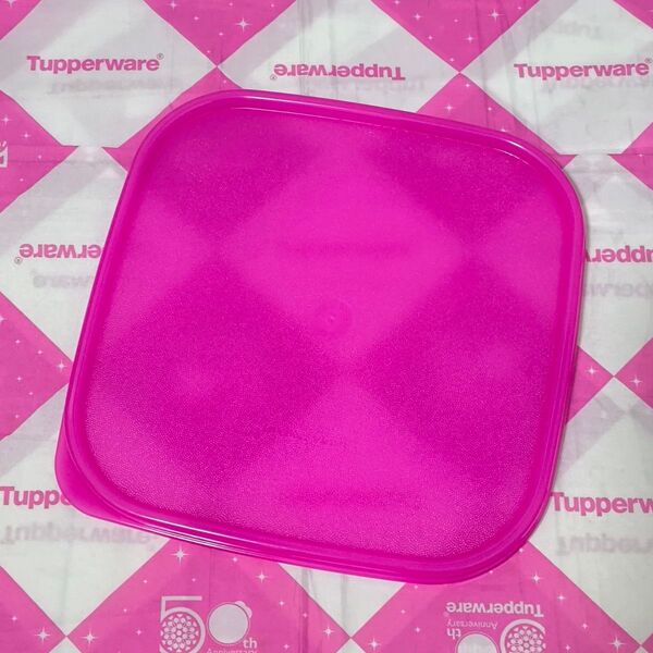 タッパーウェア MMスクエア 用 シール(蓋)ライトストーングレー Tupperware