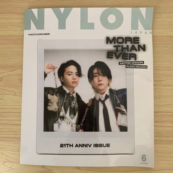 NYLON JAPAN 6月号 21周年記念号 & guys号