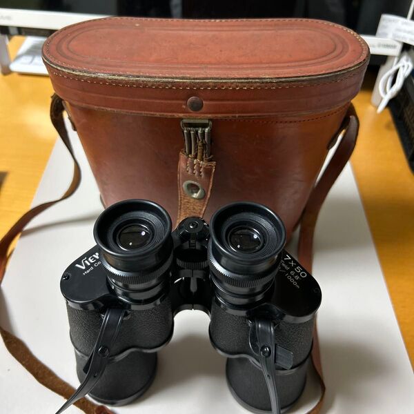 VIEWLUXブランドの双眼鏡 7×50 ケース付き(傷、汚れアリ)