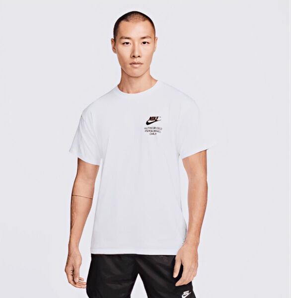 NIKE NSW Authentic Futura Teeホワイト size M ナイキ ルーズフィット半袖Tシャツ 白 未使用品