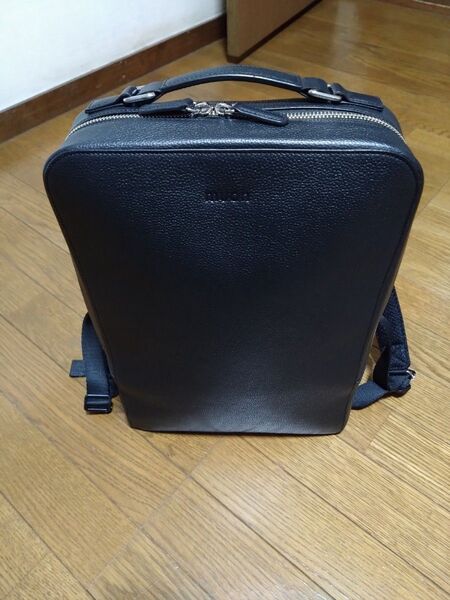 muon THE Backpack 黒 撥水機能付ミニマルバックパック