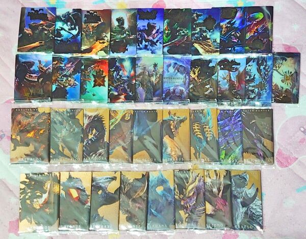 【新品】モンスターハンター 20周年 カードウエハース 全36種 コンプリート セット MONSTER HUNTER バンダイ