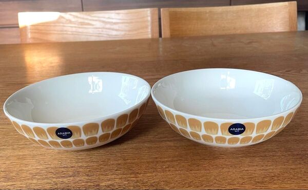 アラビア 24h トゥオキオ ボウル 16cm ベージュ 2個セット