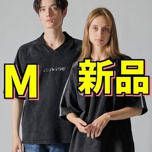 CLEL ヘビーウェイトヴィンテージデザイン半袖ゲームTシャツ ブラック系 Mサイズ
