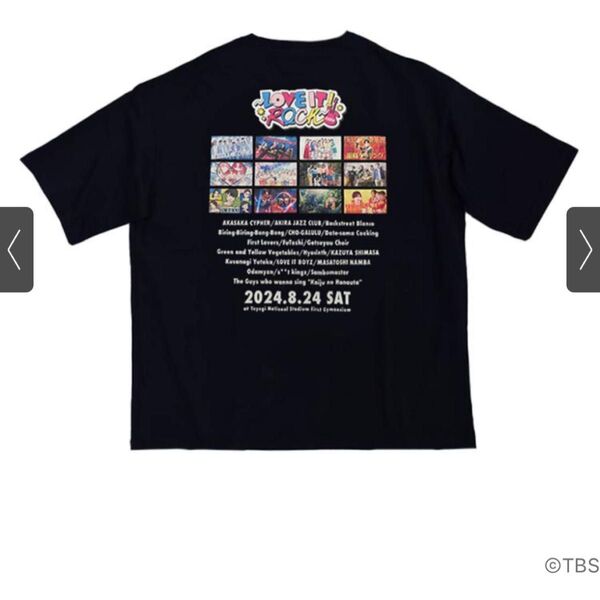 Tシャツ ラヴィットロック2024 TBS LOVE IT ROCK未開封 Lサイズ