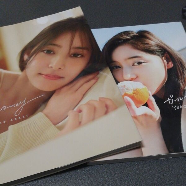 2冊セット 新木優子ファースト写真集 ガールフレンド YUKO ARAKI / honey 2nd写真集 YUKO ARAKI