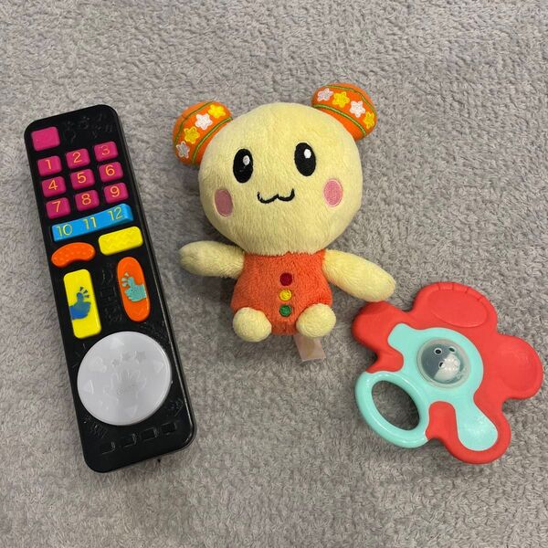 ぬいぐるみ うーたん リモコン赤ちゃんおもちゃ 3点セット