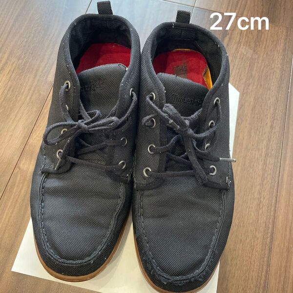 ティンバー スニーカー黒 27cm メンズ