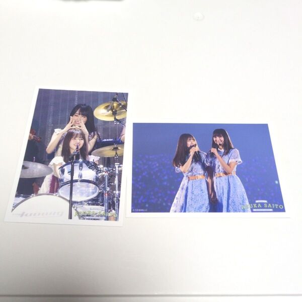 乃木坂46 齋藤飛鳥卒業コンサート 生写真2枚 遠藤さくら・賀喜遥香・齋藤飛鳥 即購入可