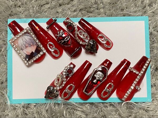 No.108 にじさんじ ネイルチップ 葛葉