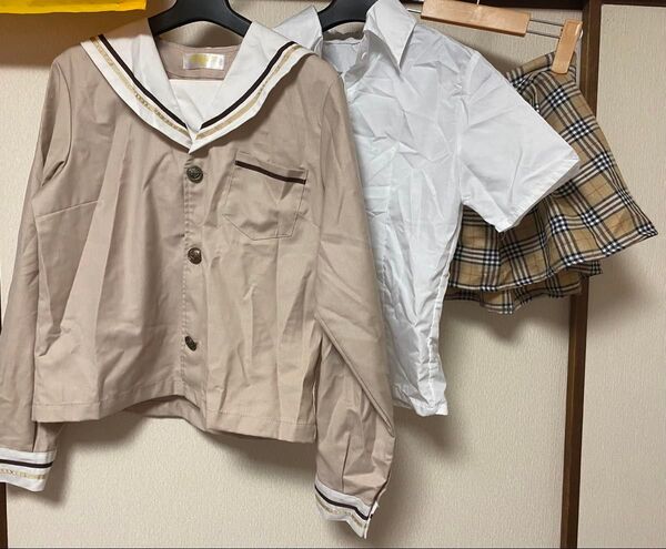 コスプレ 3点セット 学生服 セーラー服 キャバクラ ラウンジ ハロウィン