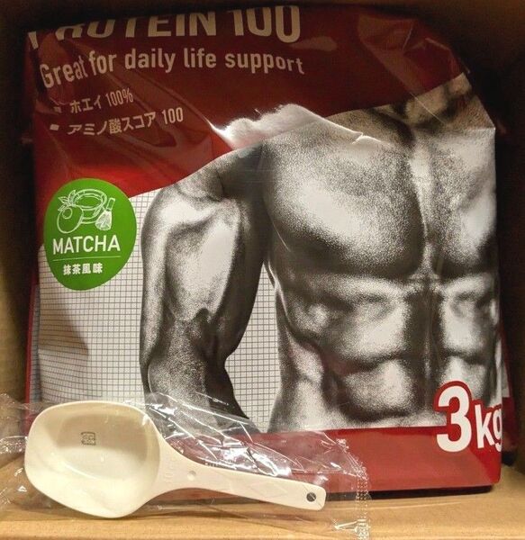 グロング ホエイプロテイン 100 スタンダード 抹茶風味 3kg