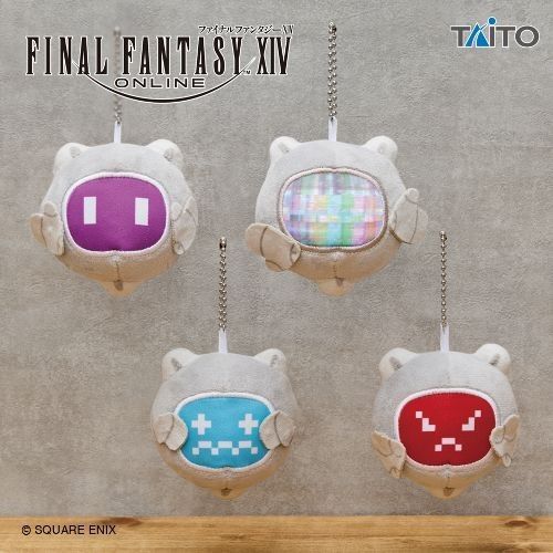 ファイナルファンタジーXIV ぬいぐるみマスコット アウトランナー全4種:タイトー