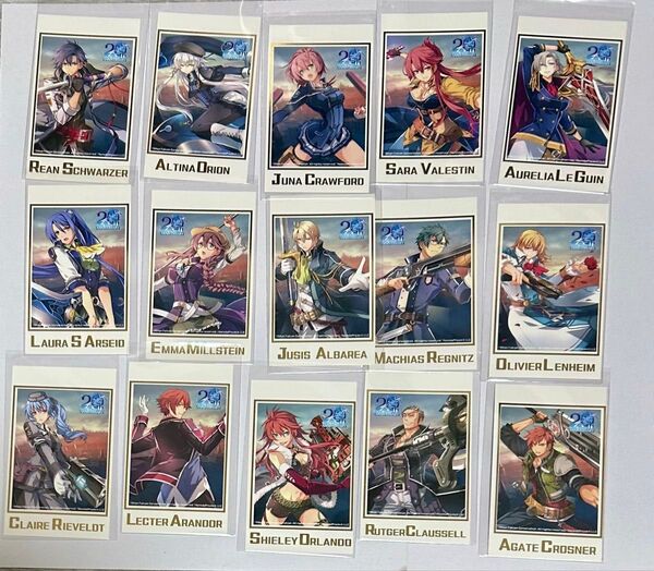 羽プロオンラインくじ 軌跡シリーズ5弾 箔プリントフォト風カード 15枚コンプリート