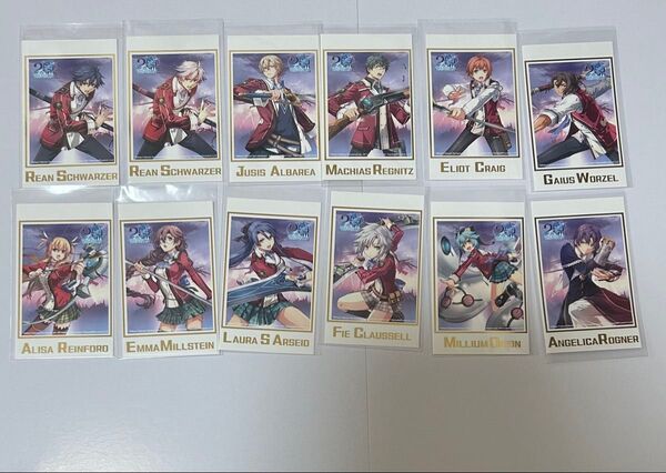 軌跡シリーズ 羽プロくじ オンラインくじ四弾 箔プリントフォト風カード 12枚コンプリート